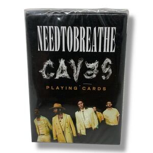 NEEDTOBREATHE Collectible Playing‎ Cards CAVES VIP Concert Exclusive Souvenir